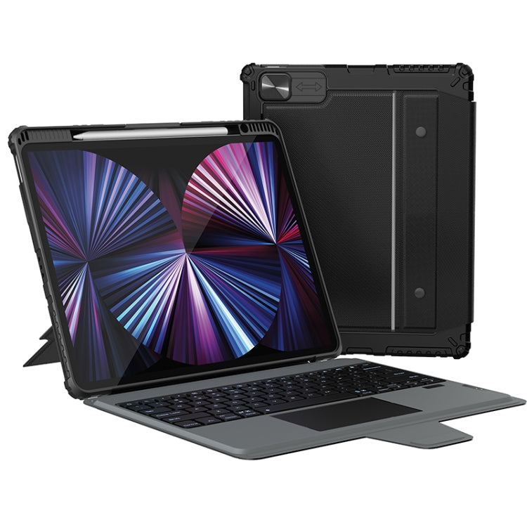 Nillkin Bumper Combo Keyboard Case with Backlight, For iPad Pro 12.9 2020/2021/2022, For iPad 10.2 2019/2020/2021 For iPad Pro 12.9 2020 2021 2022