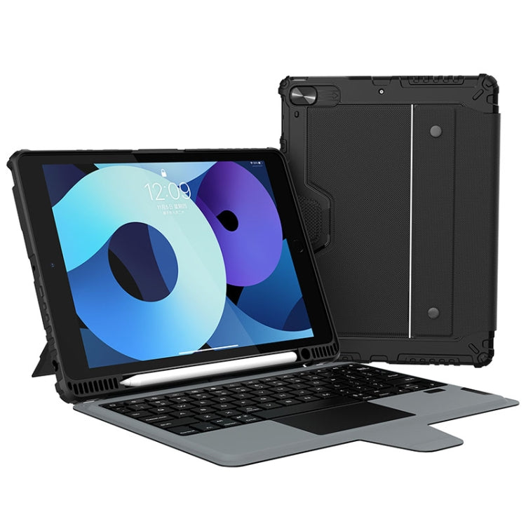Nillkin Bumper Combo Keyboard Case with Backlight – Bluetooth, For iPad Pro 12.9 2020/2021/2022, For iPad 10.2 2019/2020/2021