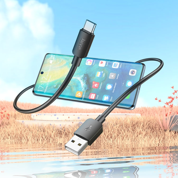 hoco X96 Hyper 27W USB to USB-C / Type-C Charging Data Cable, 27W USB to Type-C – TPU