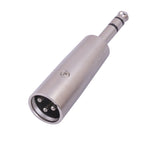 2206-1 6.35mm 1/4 TRS Male to XLR 3pin Male Adapter, 2206-1 2206-1
