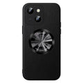 SULADA Microfiber Leather MagSafe Magnetic Phone Case, For iPhone 15, For iPhone 14 Plus, For iPhone 14 For iPhone 15 Black