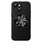 SULADA Microfiber Leather MagSafe Magnetic Phone Case, For iPhone 15, For iPhone 14 Plus, For iPhone 14 For iPhone 15 Black
