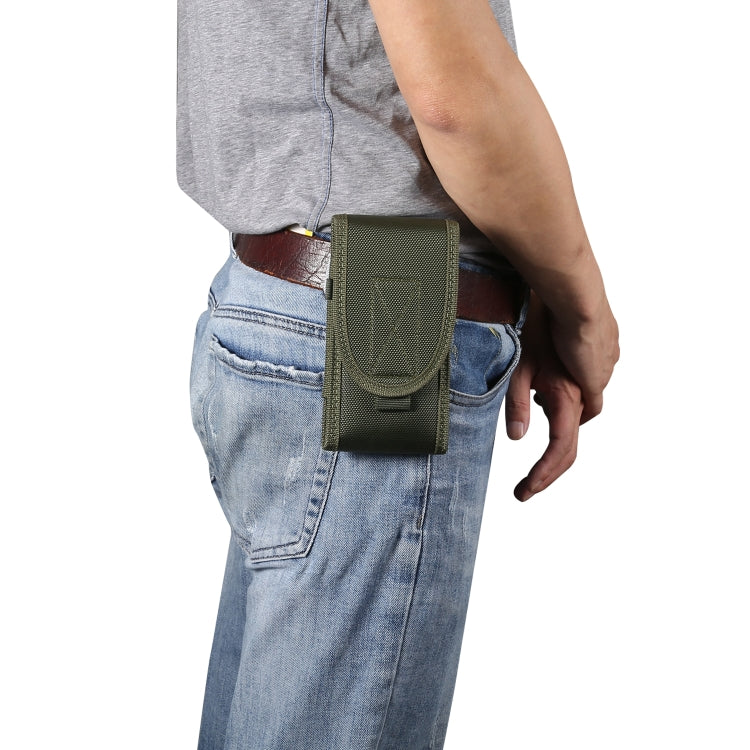 Waist Bag – 6.7" Screen, Braided Nylon For 6.7 inch and Below Phones Green