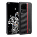 LC.IMEEKE 3 in 1 Carbon Fiber Texture Shockproof Phone Case, For Samsung Galaxy S20 Ultra, For Samsung Galaxy Note20 Ultra, For Samsung Galaxy A70, For Samsung Galaxy A71 4G, For Samsung Galaxy A50, For Samsung Galaxy S21 FE, For Samsung Galaxy A51 4G ... For Samsung Galaxy S20 Ultra
