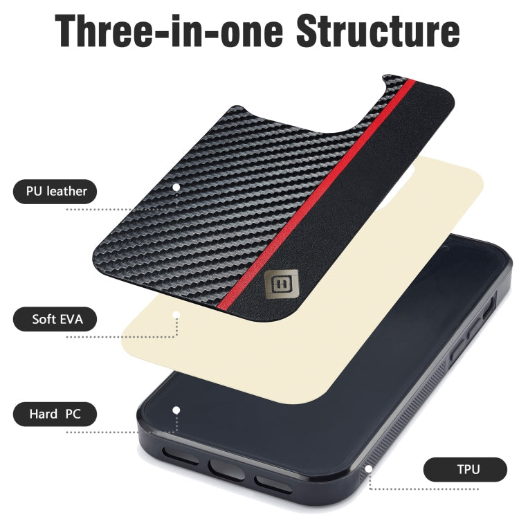 LC.IMEEKE 3 in 1 Carbon Fiber Texture Shockproof Phone Case, For Samsung Galaxy S20 Ultra, For Samsung Galaxy Note20 Ultra, For Samsung Galaxy A70, For Samsung Galaxy A71 4G, For Samsung Galaxy A50, For Samsung Galaxy S21 FE, For Samsung Galaxy A51 4G ...