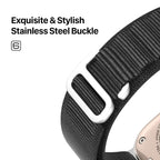 DUX DUCIS GS Series Nylon Loop Watch Band, For Apple Watch Series 6 40mm, For Apple Watch Series 6 44mm, For Apple Watch Series 5 44mm, For Apple Watch Series 5 40mm, For Apple Watch Series 4 44mm, For Apple Watch 42mm, For Apple Watch Series 4 40mm...