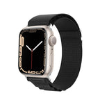 DUX DUCIS GS Series Nylon Loop Watch Band, For Apple Watch Series 6 40mm, For Apple Watch Series 6 44mm, For Apple Watch Series 5 44mm, For Apple Watch Series 5 40mm, For Apple Watch Series 4 44mm, For Apple Watch 42mm, For Apple Watch Series 4 40mm... For Apple Watch Series 6 44mm Black