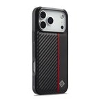LC.IMEEKE 3 in 1 Carbon Fiber Texture Shockproof Phone Case, For iPhone 17 Pro Max, For iPhone 17 Pro, For iPhone 17, For iPhone Air, For iPhone 16 Pro Max, For iPhone 16 Pro, For iPhone 16 Plus, For iPhone 16, For iPhone 14 Plus, For iPhone 14        ...