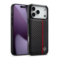 LC.IMEEKE 3 in 1 Carbon Fiber Texture Shockproof Phone Case, For iPhone 17 Pro Max, For iPhone 17 Pro, For iPhone 17, For iPhone Air, For iPhone 16 Pro Max, For iPhone 16 Pro, For iPhone 16 Plus, For iPhone 16, For iPhone 14 Plus, For iPhone 14        ... For iPhone 17 Pro Max