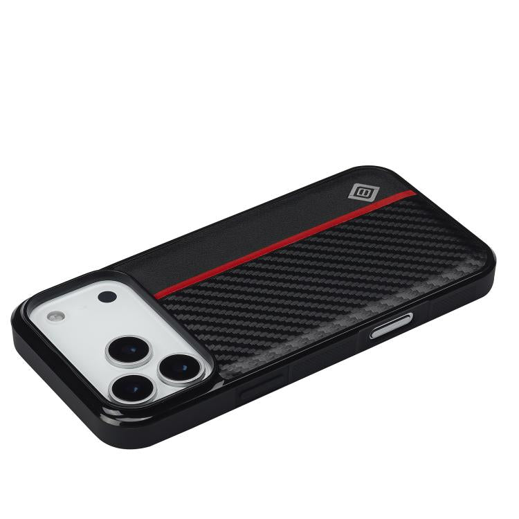 LC.IMEEKE 3 in 1 Carbon Fiber Texture Shockproof Phone Case, For iPhone 17 Pro Max, For iPhone 17 Pro, For iPhone 17, For iPhone Air, For iPhone 16 Pro Max, For iPhone 16 Pro, For iPhone 16 Plus, For iPhone 16, For iPhone 14 Plus, For iPhone 14        ...
