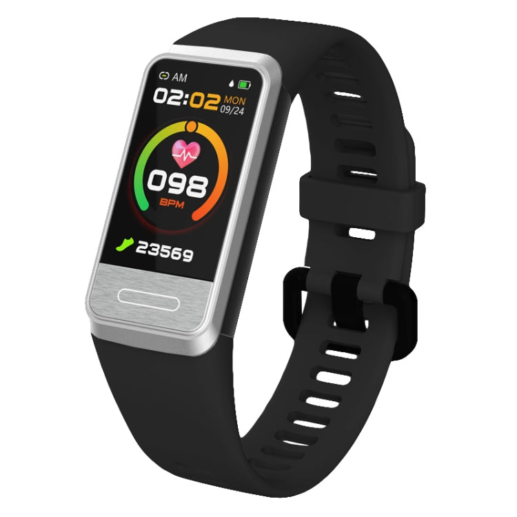 SPOVAN H03 1.14 inch TFT HD Screen Smart Bracelet Supports Sleep Monitoring – Bluetooth, TPU Black