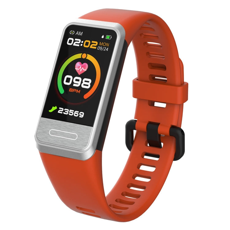 SPOVAN H03 1.14 inch TFT HD Screen Smart Bracelet Supports Sleep Monitoring – Bluetooth, TPU Red