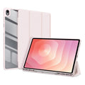 DUX DUCIS TOBY Series Antiskid Leather Tablet Case with Sleep / Wake-up Function, For Galaxy Tab S12+, For Samsung Galaxy Tab S10 Lite / S10 FE, For Samsung Galaxy Tab S10 FE+, For Samsung Galaxy Tab S10 Ultra, For Samsung Galaxy Tab S10+              ... For Galaxy Tab S12+ Pink