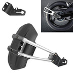 Motorcycle Stainless Steel Modified Rear Wheel Fender Dustproof Splash Flaps Mudguards Fender Guard, A Style Foot, B Style Foot, C Style Foot, D Style Foot, E Style Foot A Style Foot