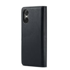 DG.MING Crazy Horse Texture Detachable Magnetic Leather Phone Case – Magnetic, Card Slot, Flip, For Sony Xperia 10 VI, For Sony Xperia 1 VI, For Sony Xperia 1 V, For Sony Xperia 10 V