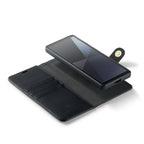 DG.MING Crazy Horse Texture Detachable Magnetic Leather Phone Case – Magnetic, Card Slot, Flip, For Sony Xperia 10 VI, For Sony Xperia 1 VI, For Sony Xperia 1 V, For Sony Xperia 10 V