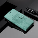 Tree & Cat Embossed Pattern Horizontal Flip Leather Case with Holder & Card Slots & Wallet & Lanyard – Lanyard, Card Slot, Flip, For Motorola Moto G Power, For Motorola Moto G8 Power Lite