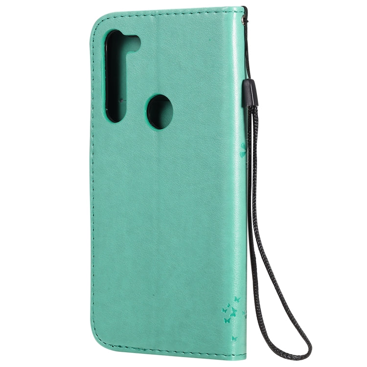 Tree & Cat Embossed Pattern Horizontal Flip Leather Case with Holder & Card Slots & Wallet & Lanyard – Lanyard, Card Slot, Flip, For Motorola Moto G8 Power, For OPPO Realme 6