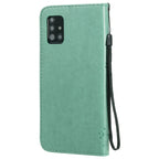 Tree & Cat Embossed Pattern Horizontal Flip Leather Case with Holder & Card Slots & Wallet & Lanyard, For Samsung Galaxy A51 5G, For Samsung Galaxy A71 5G