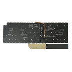 US Version Backlight Laptop Keyboard – Durable Build, Easy to Use, For Dell Inspiron 15-3511 3515 5510 7510 16-7610, For Dell Vostro 5310 5320 5410 Latitude 3320 3420, For Dell Latitude 5520 5521 Precision 3560 3561, For Dell Latitude 7300 5300 5200