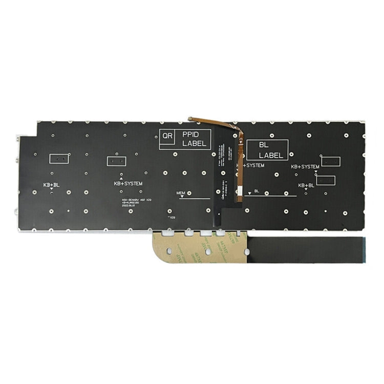 US Version Backlight Laptop Keyboard – Durable Build, Easy to Use, For Dell Inspiron 15-3511 3515 5510 7510 16-7610, For Dell Vostro 5310 5320 5410 Latitude 3320 3420, For Dell Latitude 5520 5521 Precision 3560 3561, For Dell Latitude 7300 5300 5200