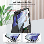GKK Integrated Ultrathin Shockproof Phone Case with Ring Wrist Strap, For Galaxy Z Flip8 5G, For Samsung Galaxy Z Flip7 5G, For Samsung Galaxy Z Flip6, For Samsung Galaxy Z Flip5, For Samsung Galaxy Z Flip4 5G