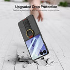 GKK Integrated Ultrathin Shockproof Phone Case with Ring Wrist Strap, For Galaxy Z Flip8 5G, For Samsung Galaxy Z Flip7 5G, For Samsung Galaxy Z Flip6, For Samsung Galaxy Z Flip5, For Samsung Galaxy Z Flip4 5G