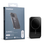 MOMAX Q.MAG X Portable Metal Magnetic Wireless Power Bank, 5000mAh, 20000mAh – Magnetic, Fast Charging, Wireless Charging