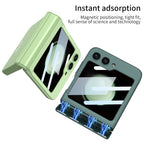 GKK Integrated Magnetic Full Coverage Folding Phone Case, For Samsung Galaxy Z Flip5