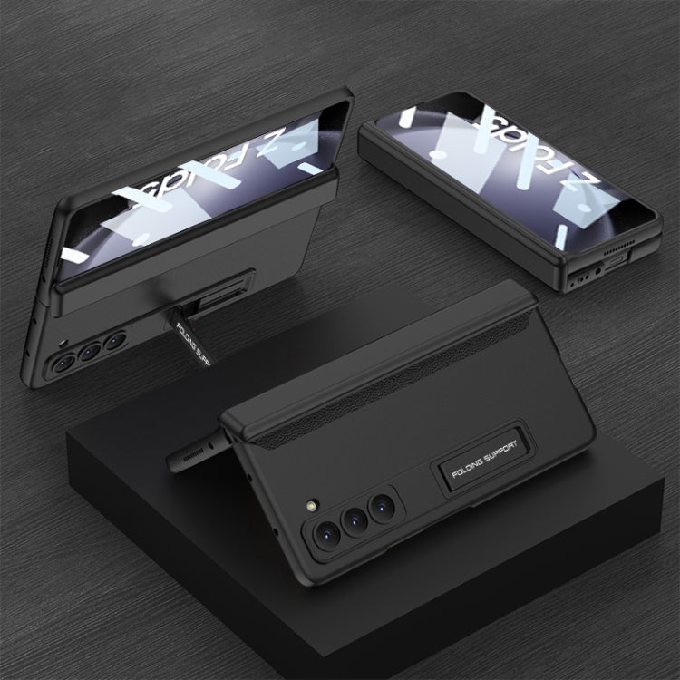 GKK Integrated Magnetic Full Coverage Folding Phone Case – Magnetic, For Samsung Galaxy Z Fold5 For Samsung Galaxy Z Fold5 Black