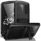 R-JUST Waterproof Shockproof Dustproof Metal + Silicone Protective Case, For Samsung Galaxy S20 Plus, For Samsung Galaxy S20 Ultra For Samsung Galaxy S20 Plus Black