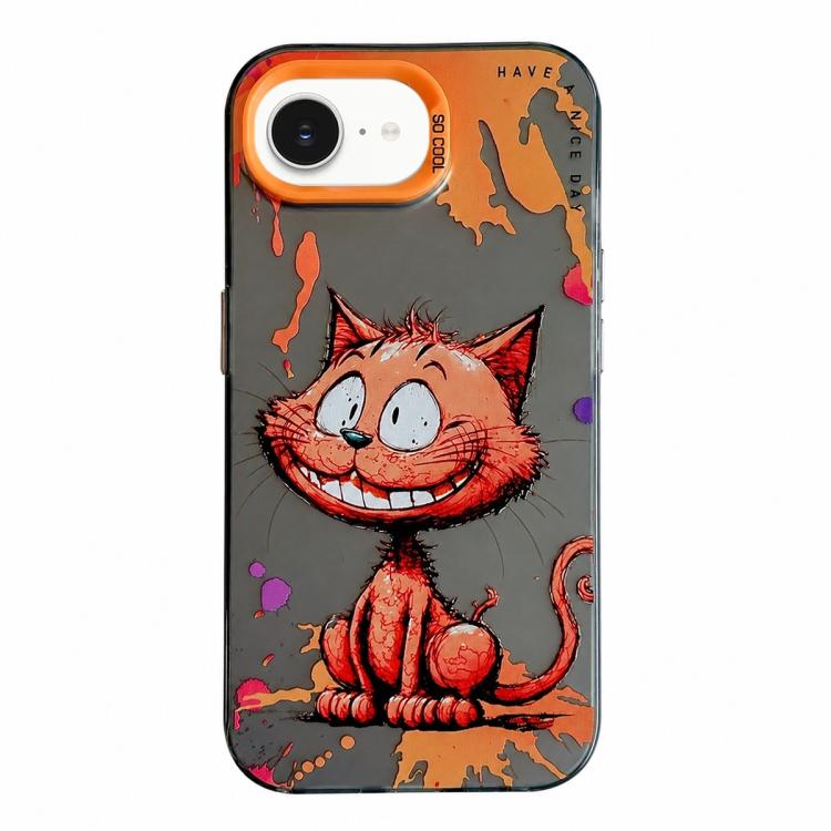 Animal Pattern Oil Painting Series PC + TPU Phone Case – TPU, For iPhone 17e / 16e
