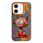 Animal Pattern Oil Painting Series PC + TPU Phone Case, For iPhone 12 mini