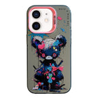 Animal Pattern Oil Painting Series PC + TPU Phone Case, For iPhone 12 mini