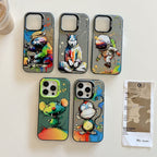 Animal Pattern Oil Painting Series PC + TPU Phone Case, For iPhone 13 mini