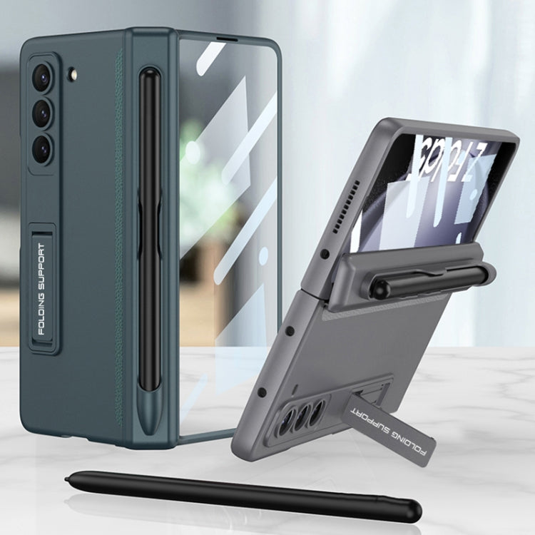 GKK Full Coverage Magnetic Fold Hinge Phone Case with Pen Slots – Magnetic, For Samsung Galaxy Z Fold5