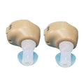 KAIXINWEI K8000 1 Pair DC1.5V In-ear Hearing Aid Sound Amplifier, K8000 – TPU K8000
