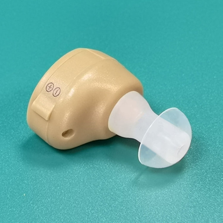 KAIXINWEI K8000 1 Pair DC1.5V In-ear Hearing Aid Sound Amplifier, K8000 – TPU