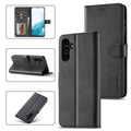 LC.IMEEKE Calf Texture Leather Phone Case, For Samsung Galaxy S23 FE 5G, For Samsung Galaxy A55 5G, For Samsung Galaxy S24+ 5G, For Samsung Galaxy S24 5G For Samsung Galaxy S23 FE 5G Black