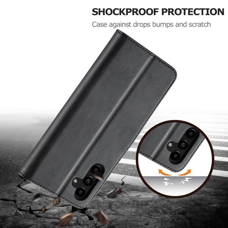 LC.IMEEKE Calf Texture Leather Phone Case, For Samsung Galaxy S23 FE 5G, For Samsung Galaxy A55 5G, For Samsung Galaxy S24+ 5G, For Samsung Galaxy S24 5G