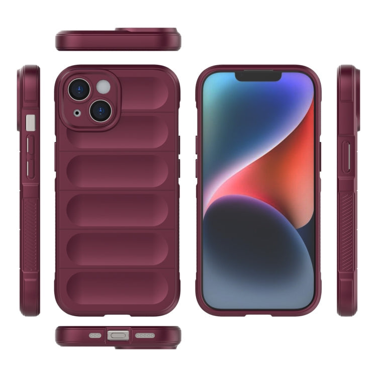 Magic Shield TPU + Flannel Phone Case – TPU, For iPhone 15