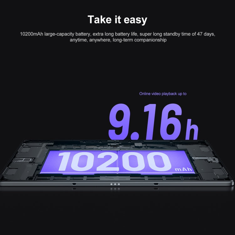 Lenovo Pad Pro 12.7 inch WiFi Tablet, Android 13, Qualcomm Snapdragon 870 Octa Core, Support Face Identification, 8GB+128GB, 8GB+256GB – Card Slot