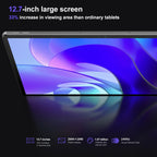 Lenovo Pad Pro 12.7 inch WiFi Tablet, Android 13, Qualcomm Snapdragon 870 Octa Core, Support Face Identification, 8GB+128GB, 8GB+256GB – Card Slot