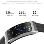K13S 1.14 inch TFT Screen Silicone Strap Smart Calling Bracelet Supports Sleep Management/Blood Oxygen Monitoring, Silicone Strap