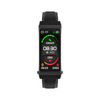 K13S 1.14 inch TFT Screen Leather Strap Smart Calling Bracelet Supports Sleep Management/Blood Oxygen Monitoring, Leather Strap – Leather, Bluetooth