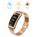 K13S 1.14 inch TFT Screen Leather Strap Smart Calling Bracelet Supports Sleep Management/Blood Oxygen Monitoring, Leather Strap – Leather, Bluetooth