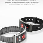 K13S 1.14 inch TFT Screen Leather Strap Smart Calling Bracelet Supports Sleep Management/Blood Oxygen Monitoring, Leather Strap – Leather, Bluetooth