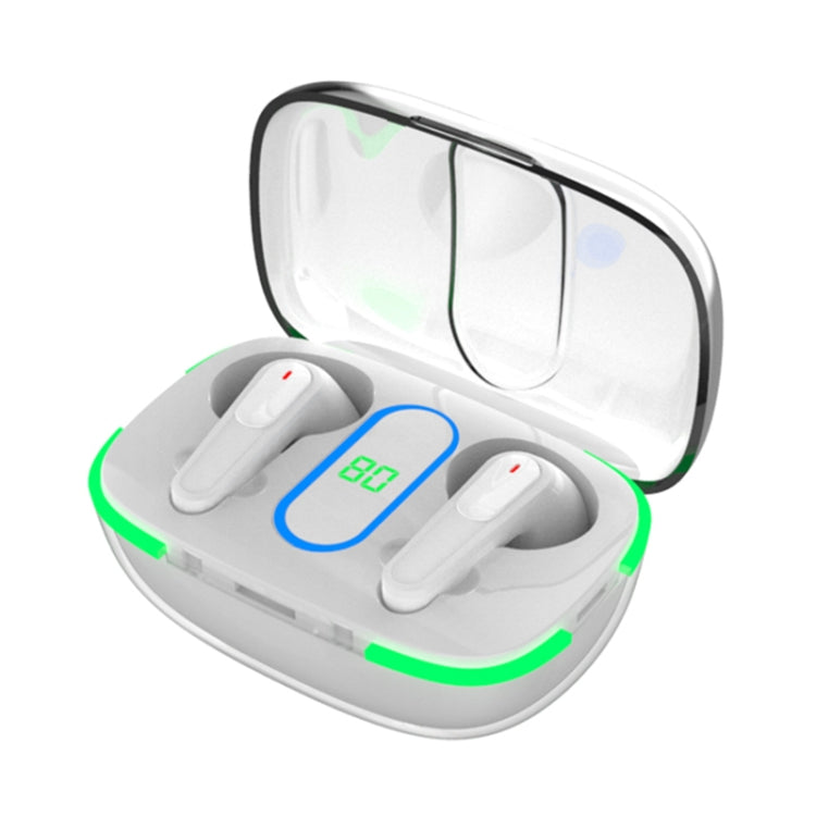 Pro 70 Intelligent Digital Display V5.3 Bluetooth Earphones, Pro 70 Pro 70 White
