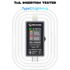 Mechanic T-824 Type-C to Lightning High Precision Digital Display Tail Insertion Tester, Mechanic T-824