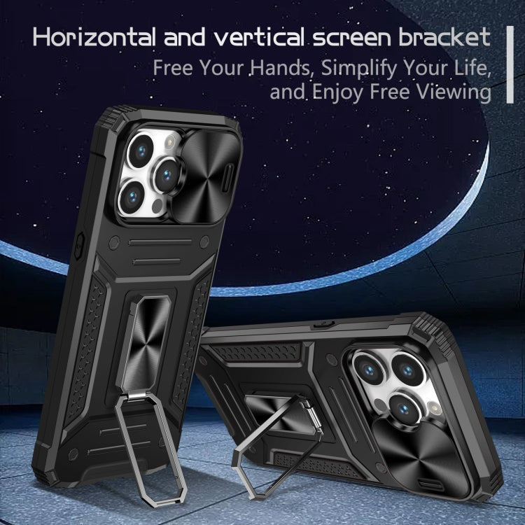 Camshield Robot TPU Hybrid PC Phone Case – Wear-resistant, Magnetic, TPU, For iPhone 15 Pro, For iPhone 15 Plus, For iPhone 15, For iPhone 14 Plus